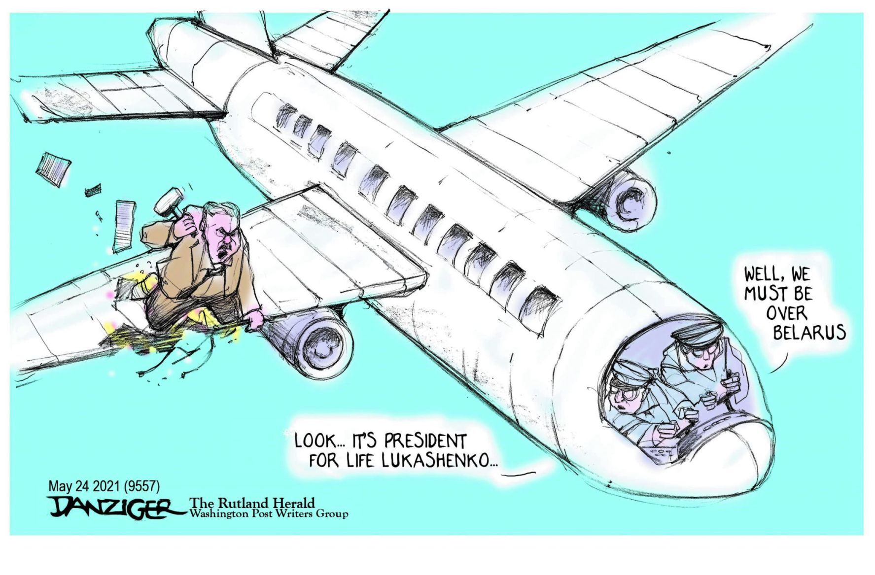 Jeff Danziger cartoon